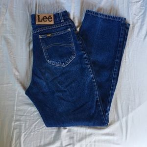 High Waisted Lee Riders